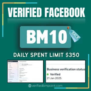 Buy Verified BM 10 - Best Trusted Facebook Business Manager (Safe & Powerful)