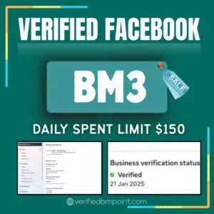 Premium Verified BM 3 - Secure Facebook Business Manager for Professional Advertising