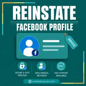 Buy Reinstate Facebook Profile