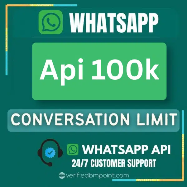 Buy Verified WhatsApp Business API 100K Limit