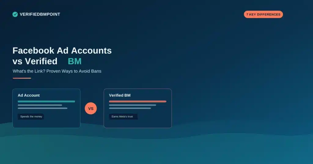 Facebook Ad Accounts vs Verified BM comparison – VerifiedBMPoint